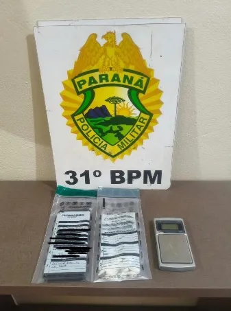 Indivíduo é preso em Palotina por tráfico de drogas 
